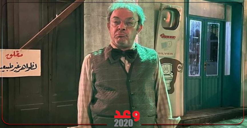 علاء مرسي في كواليس العمل